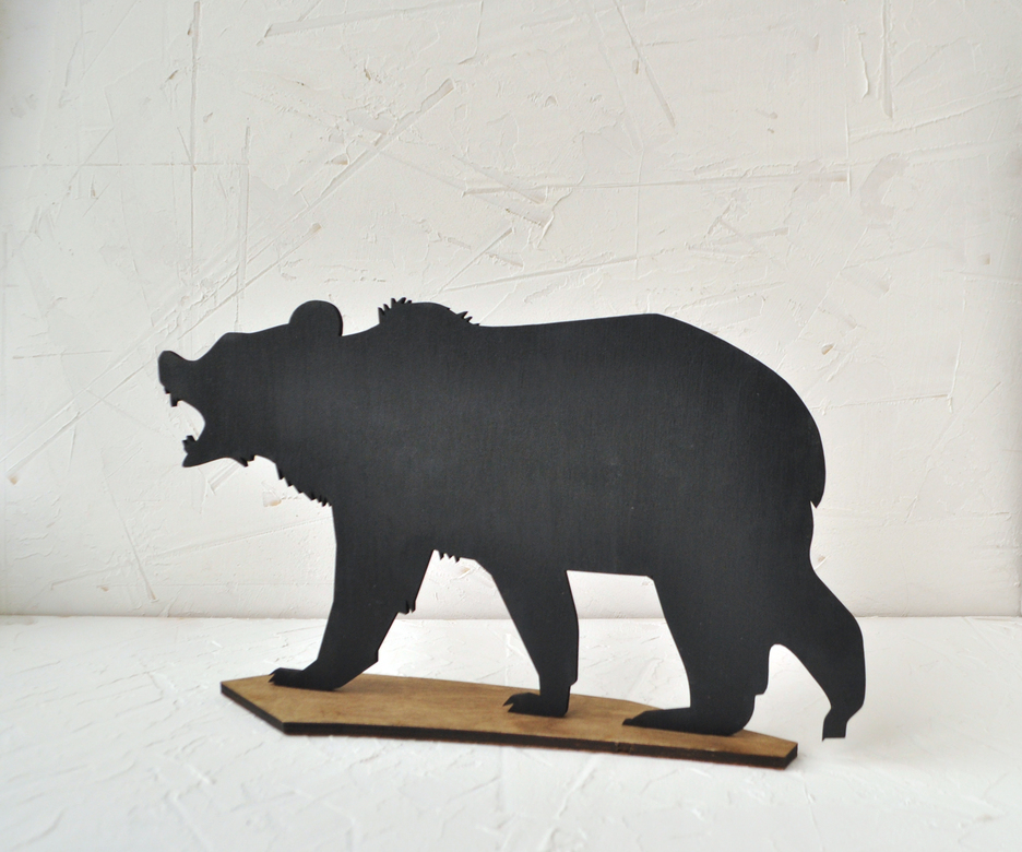 Медведь - меловой зверь