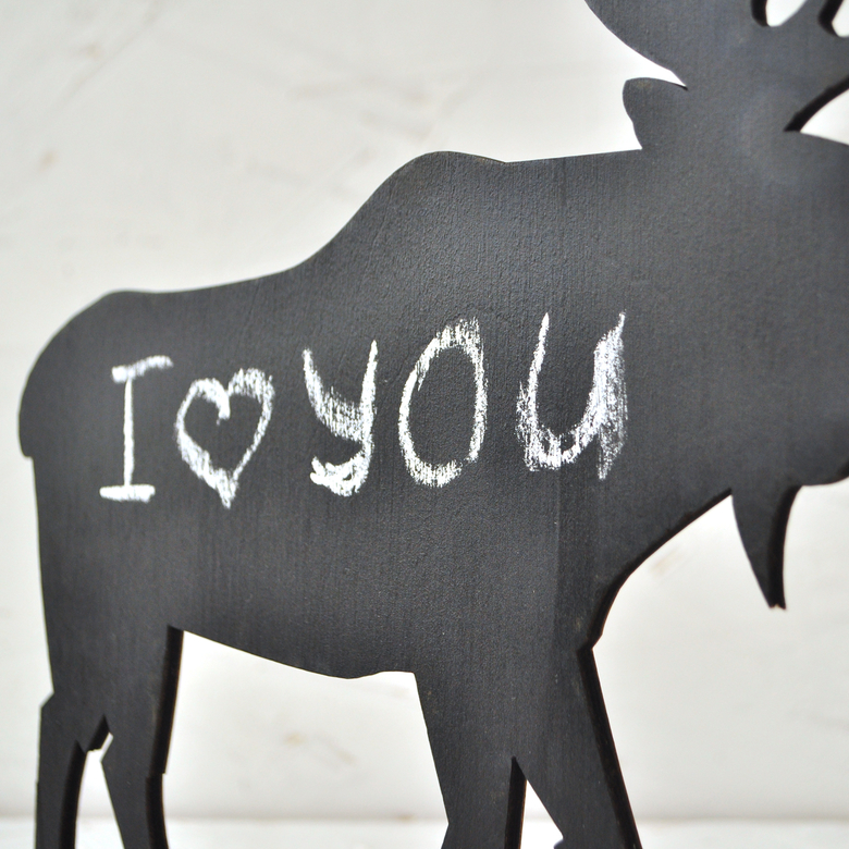 Лось - меловой зверь