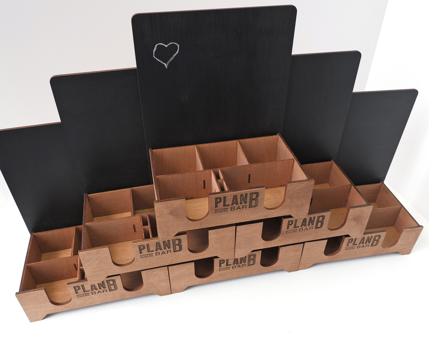 Органайзер большой с меловой доской