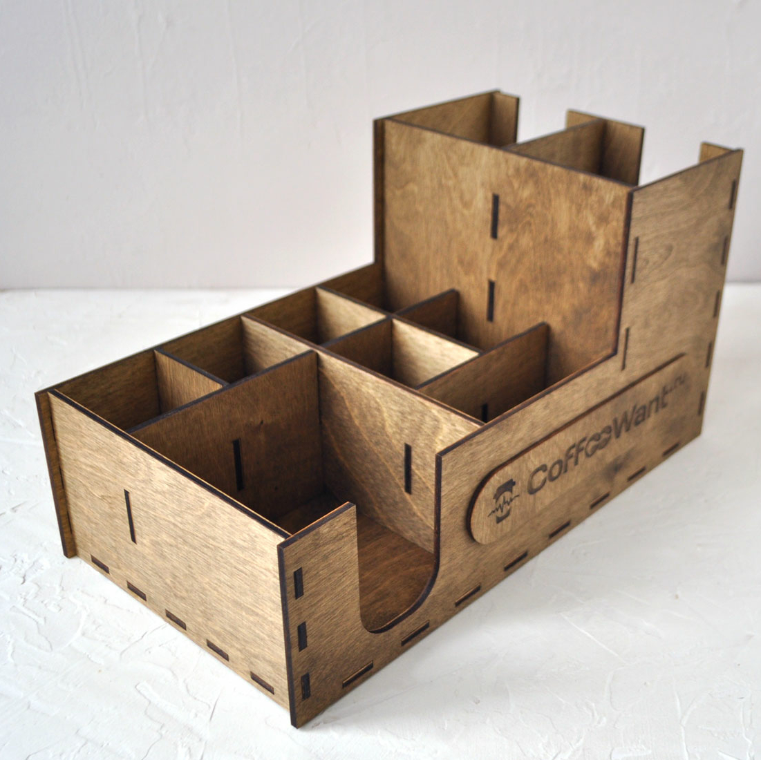 Органайзер с несколькими секциями на стойку