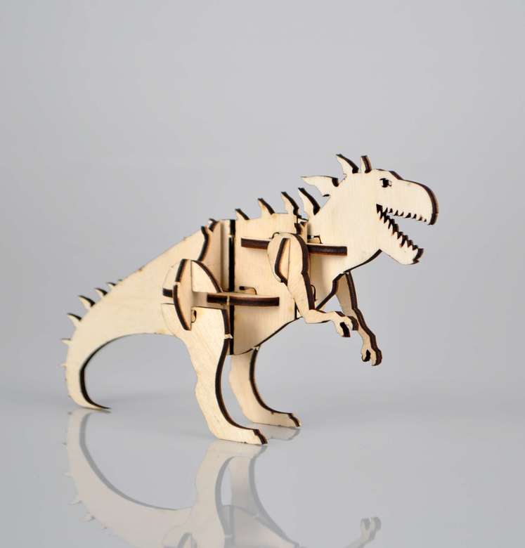 Сборный сувенир с сибирским характером - Тираннозавр Прохор