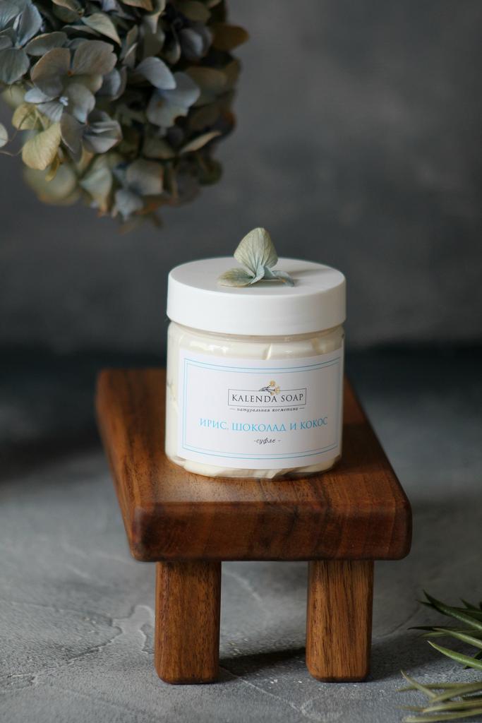 Суфле для тела Ирис, шоколад и кокос
