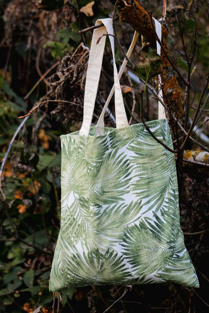 Шопер "Папоротник" из турецкого хлопка