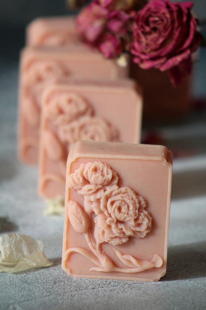 Мыло "Лаванда, герань, иланг и мята"