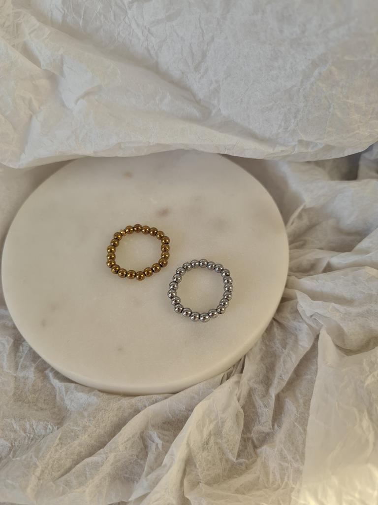 Кольцо Hematite base