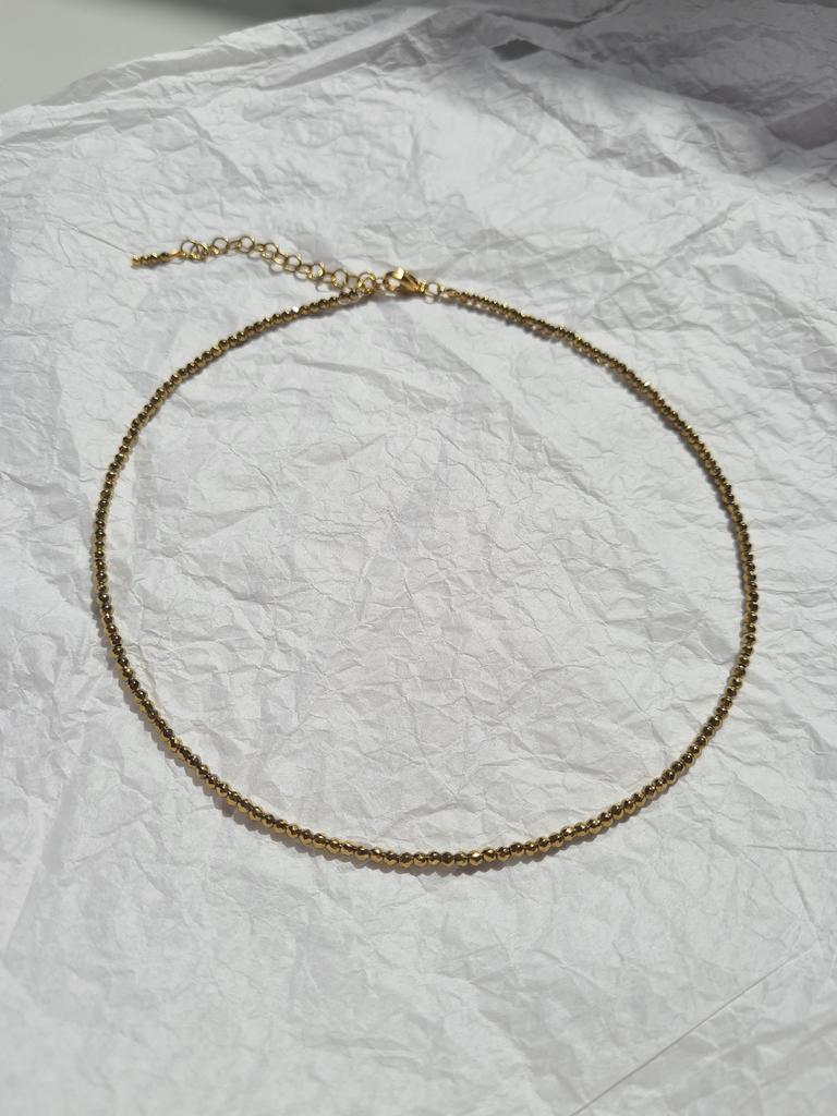 Чокер Hematite #21 Base gold