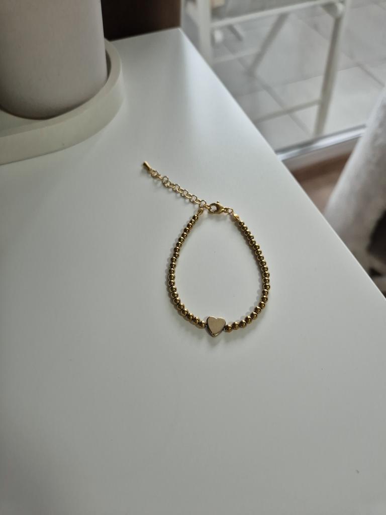 Браслет Hematite #4 gold