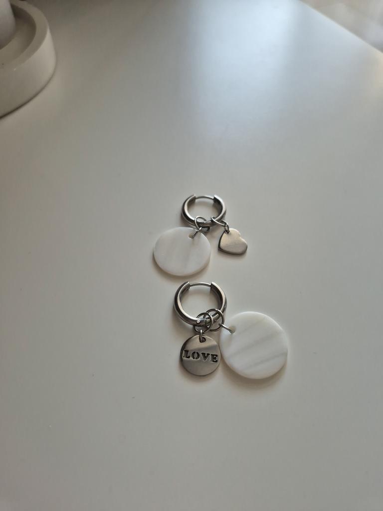 Серьги со съемными подвесками mix #28 Mood