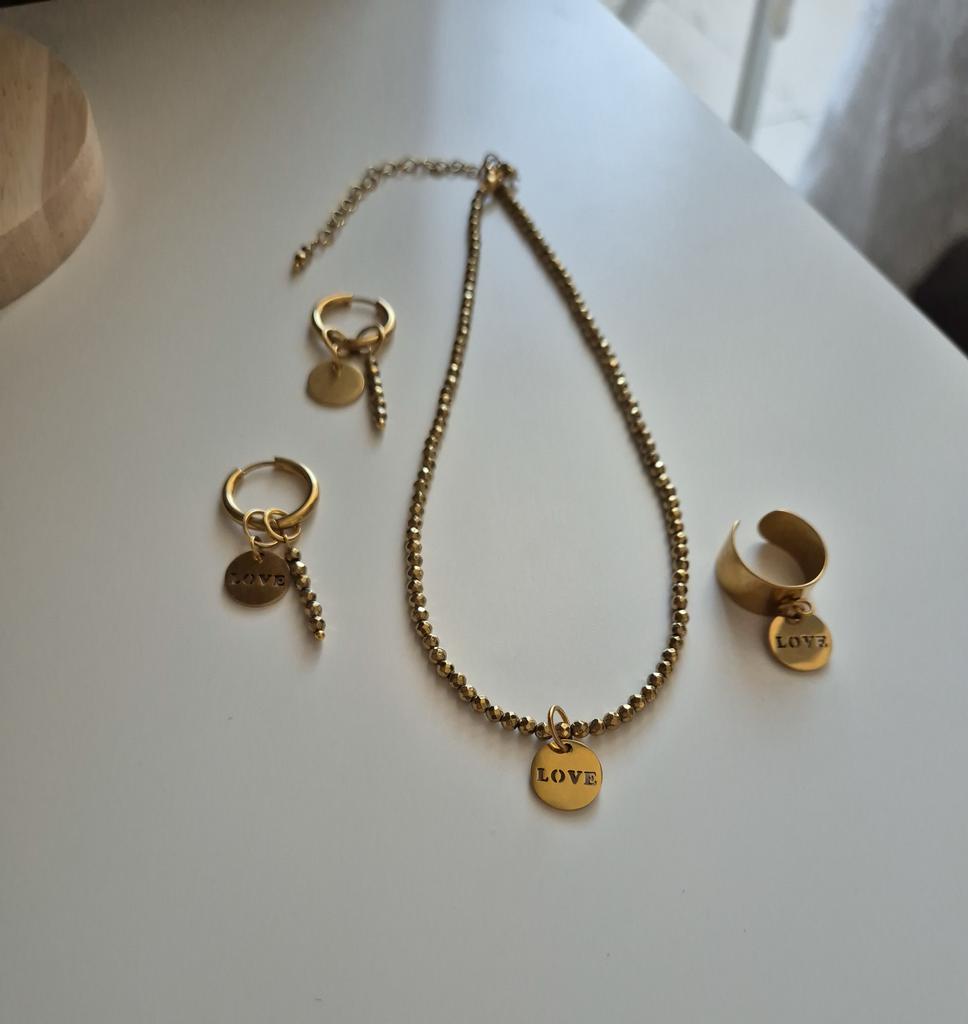 Чокер Hematite #17 Love Shine