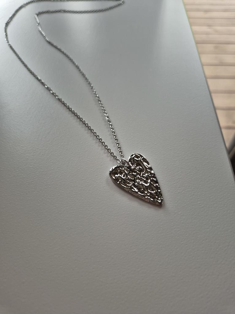 Длинная цепочка со съемным сердцем L'amour