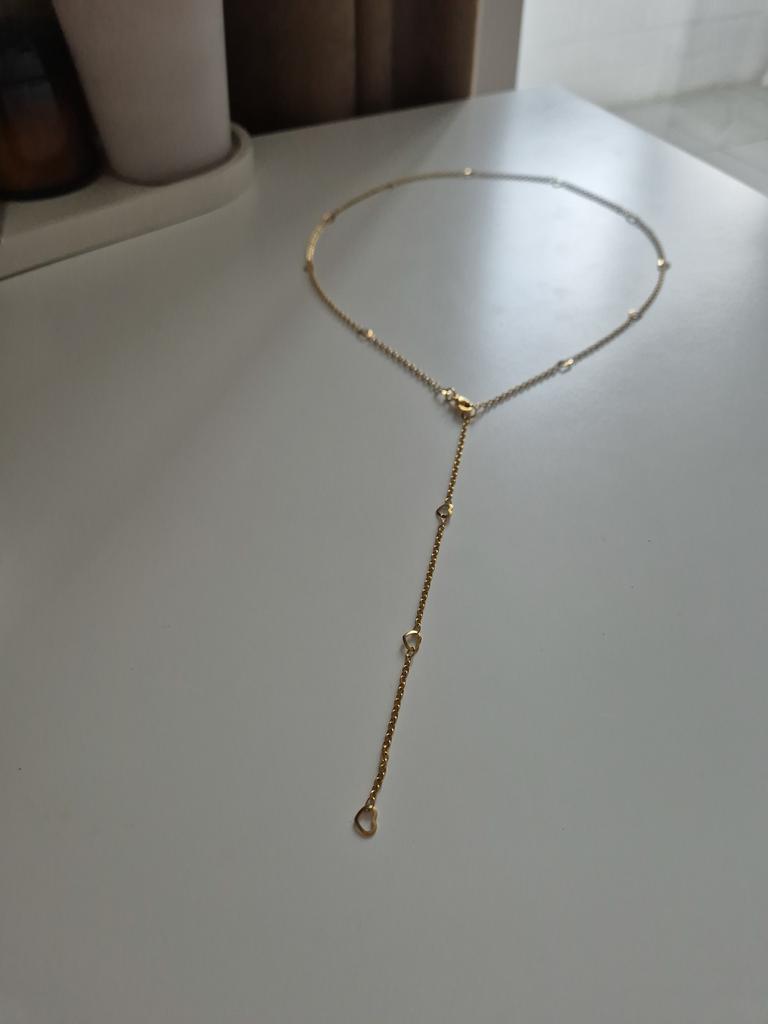 Цепочка-трансформер Hearts gold