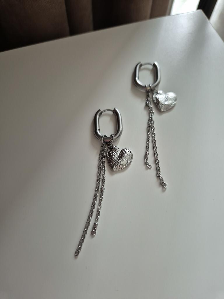 Серьги со съёмными подвесками mix #55
