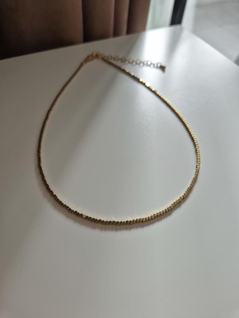 Чокер Hematite #16 shine micro