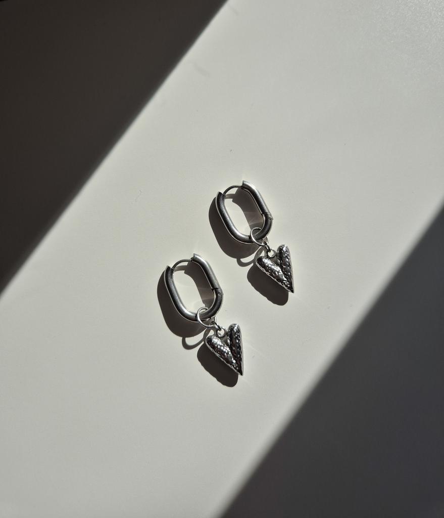 Серьги со съёмными подвесками mix #56