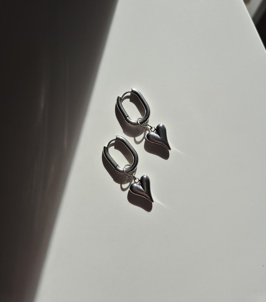 Серьги со съёмными подвесками mix #58