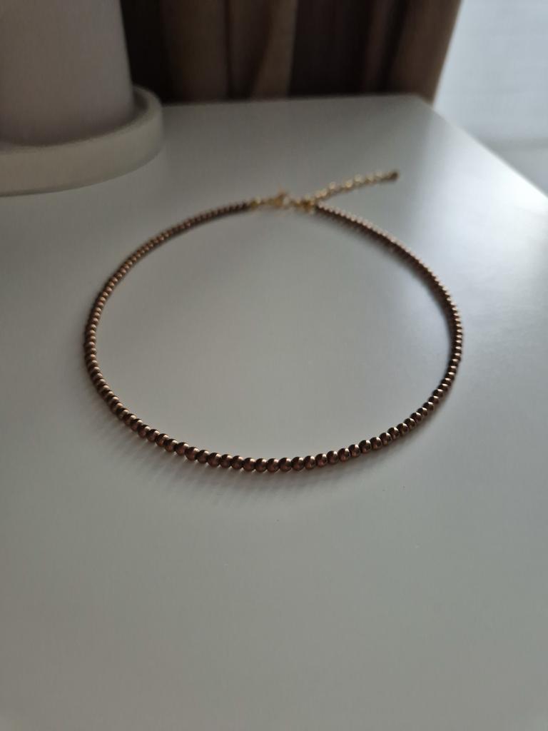 Чокер Hematite #18 шоколад