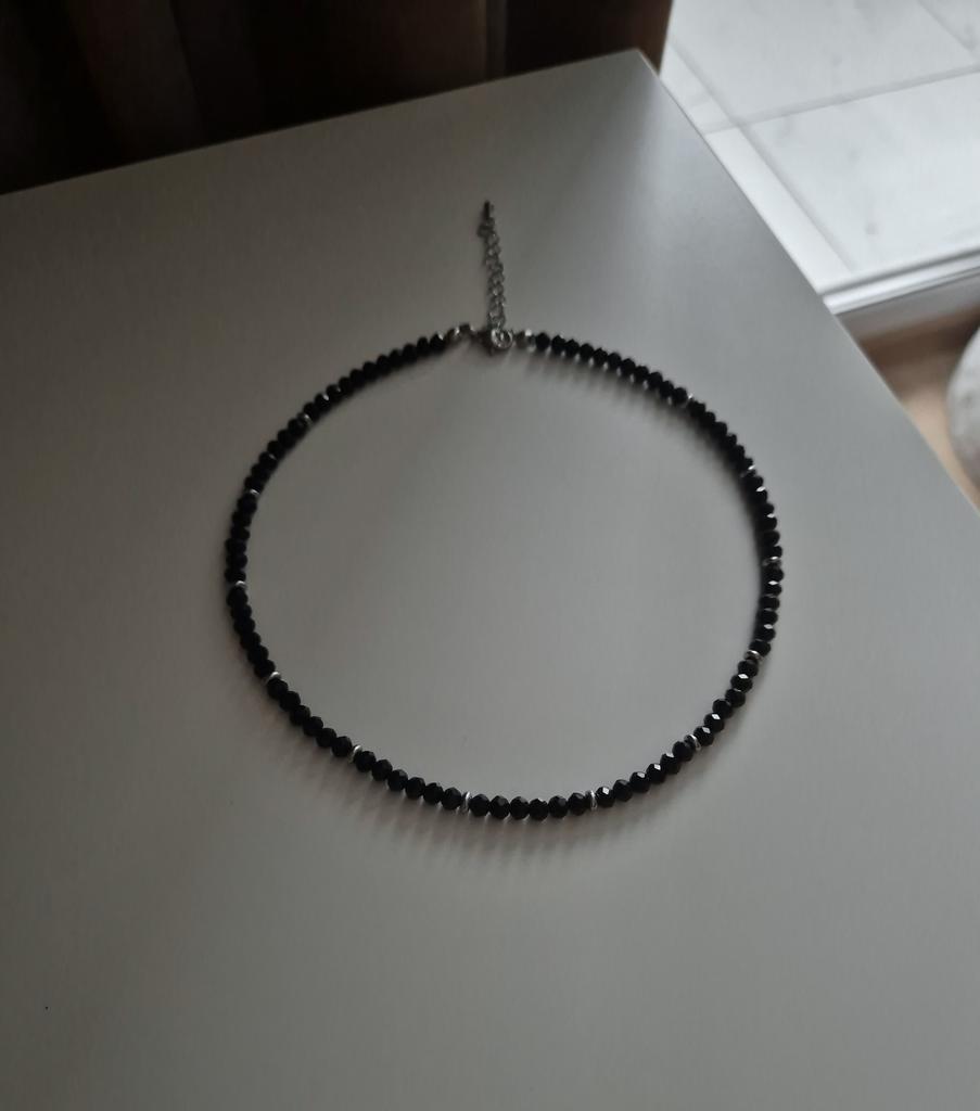 Чокер Black shine со вставками