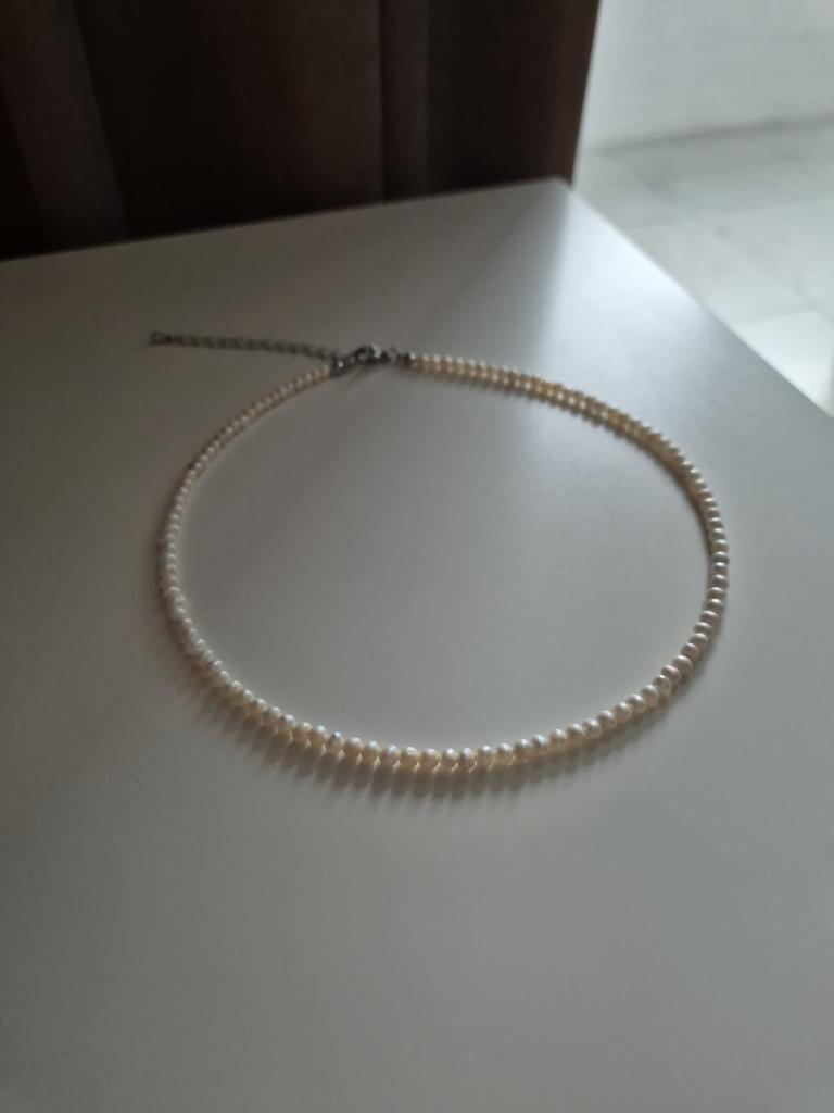 Чокер из натурального жемчуга