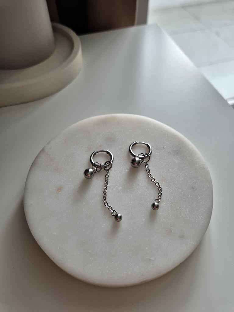 Серьги со съемными подвесками Bubble #2