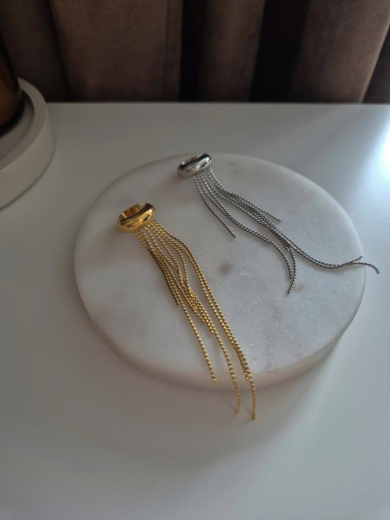 Кафф с цепочками на ушко Gloss