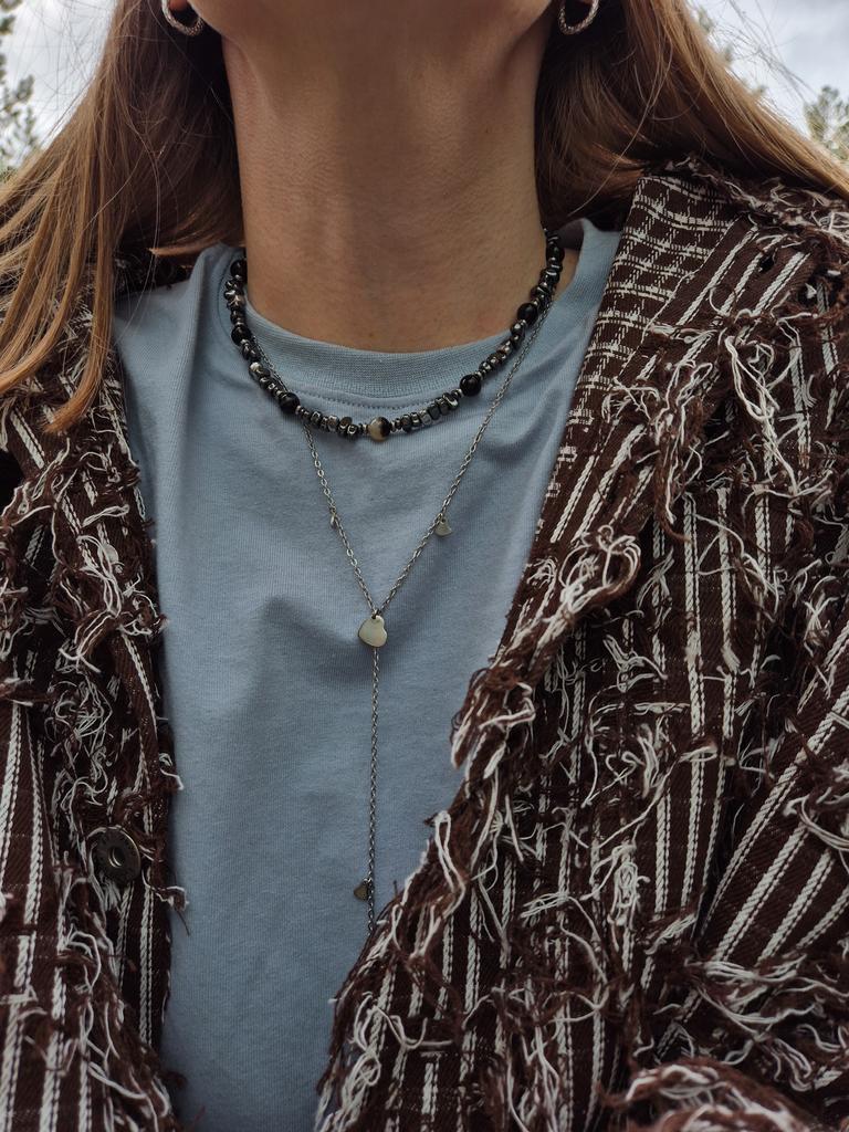 Чокер из микса камней Shade Mix #1