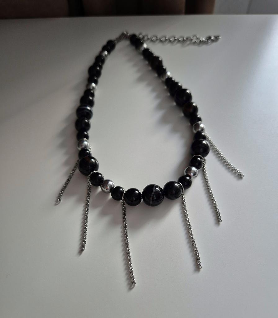 Колье с цепочками Black moon