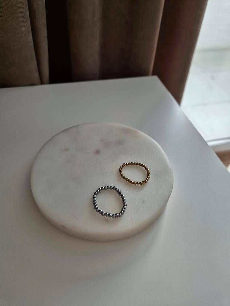 Кольцо Hematite base micro