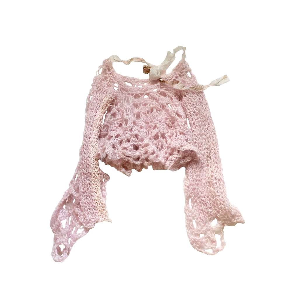 Hand-knitted woolen sweater