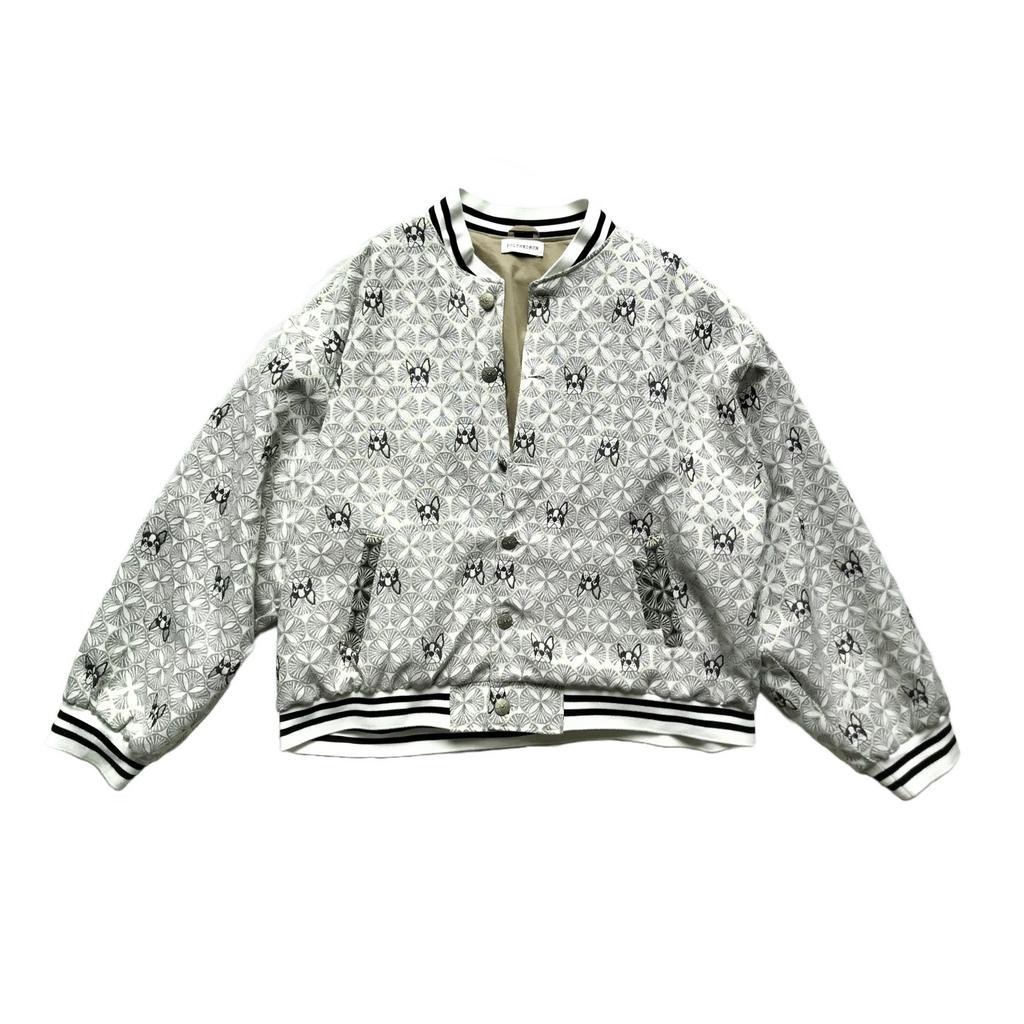 Golden bomber jacket