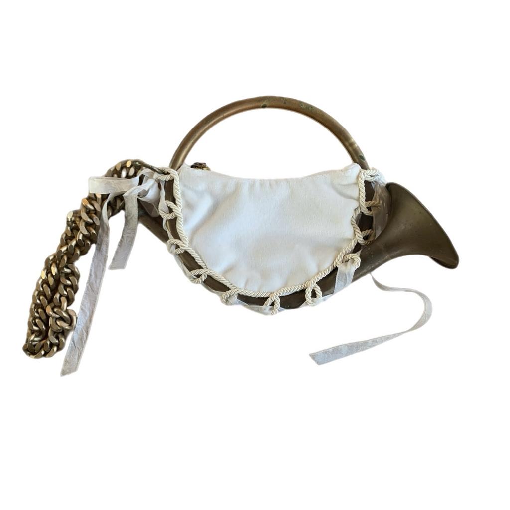 Angel of Music Little White Purse