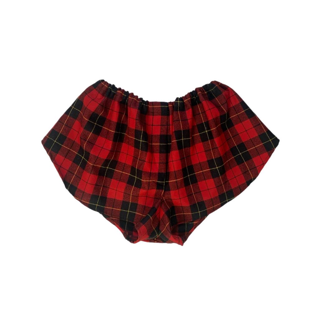 POLYHEDRON x GOOD & BAD: Tartan Fine Wool Boxers