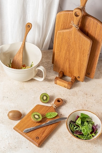 Базилик разделочная доска/доска для сервировки из дуба