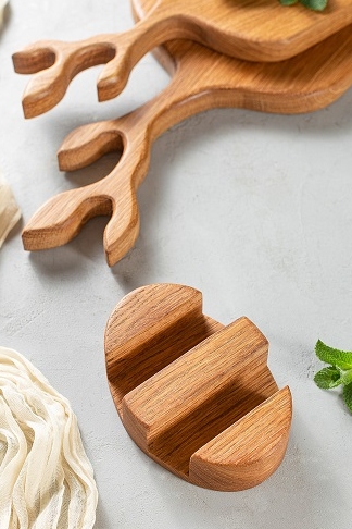 Подставка под 2 доски овальная