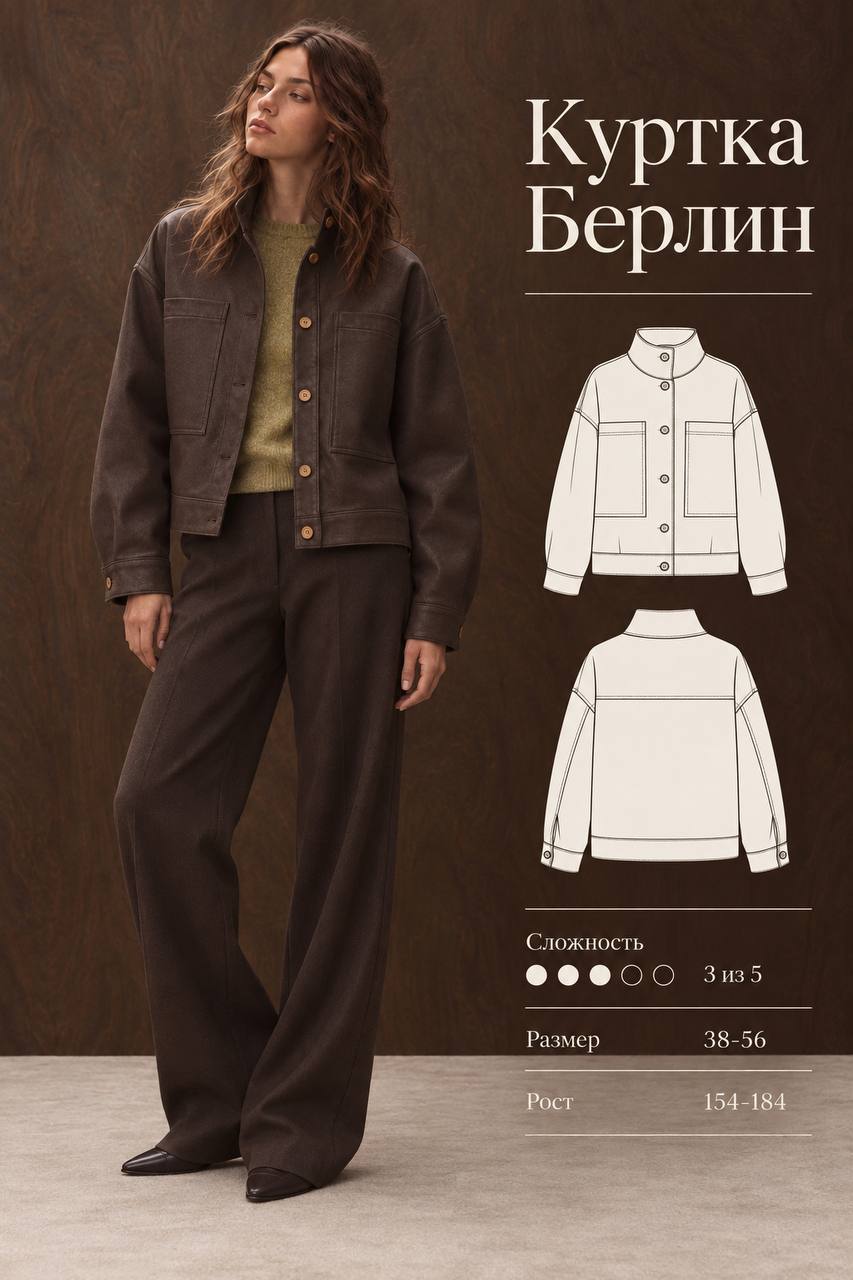 Выкройка куртки "Берлин"