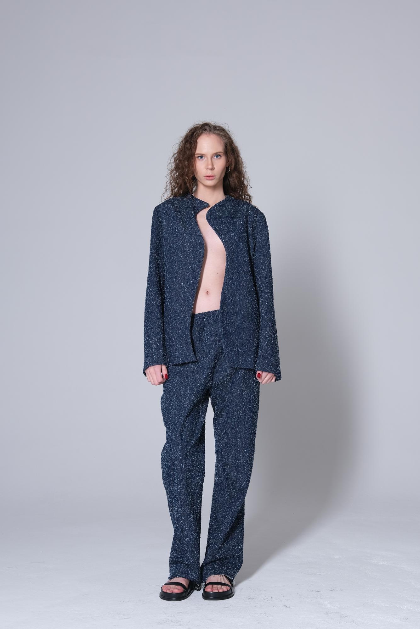 Брюки синие Wave