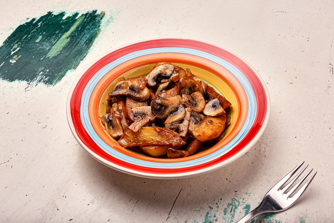 Картофель-грибы