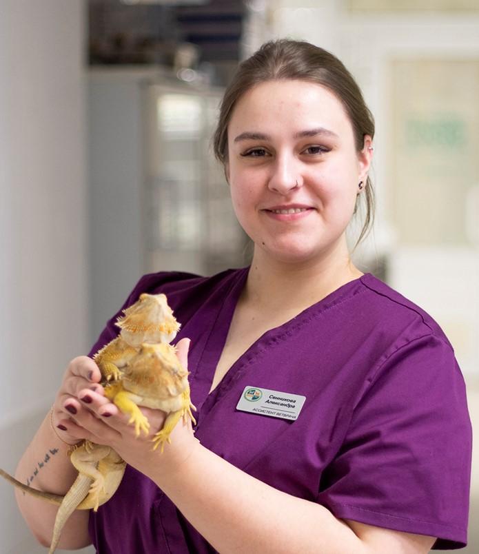 Качкаева Александра Сергеевна, ветеринарный врач