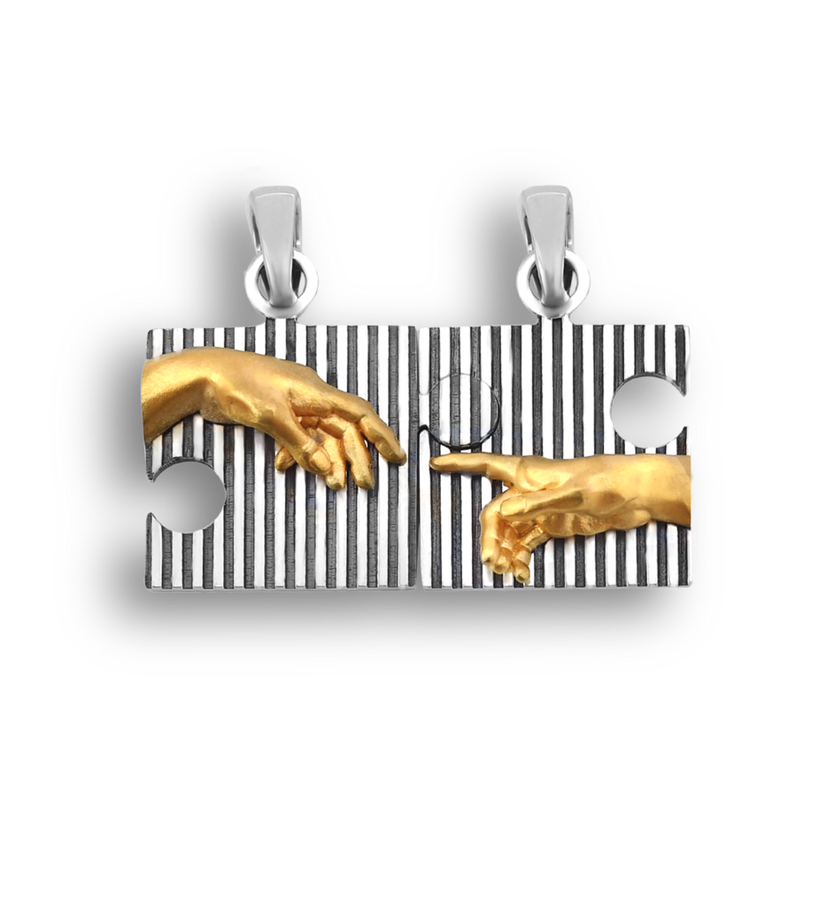 Кулон-Пазлы "Сотворение"