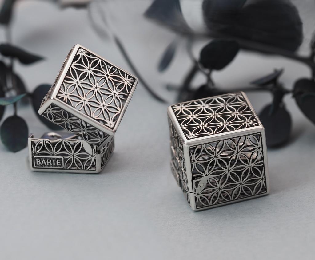 Серьги "Гексаэдр"