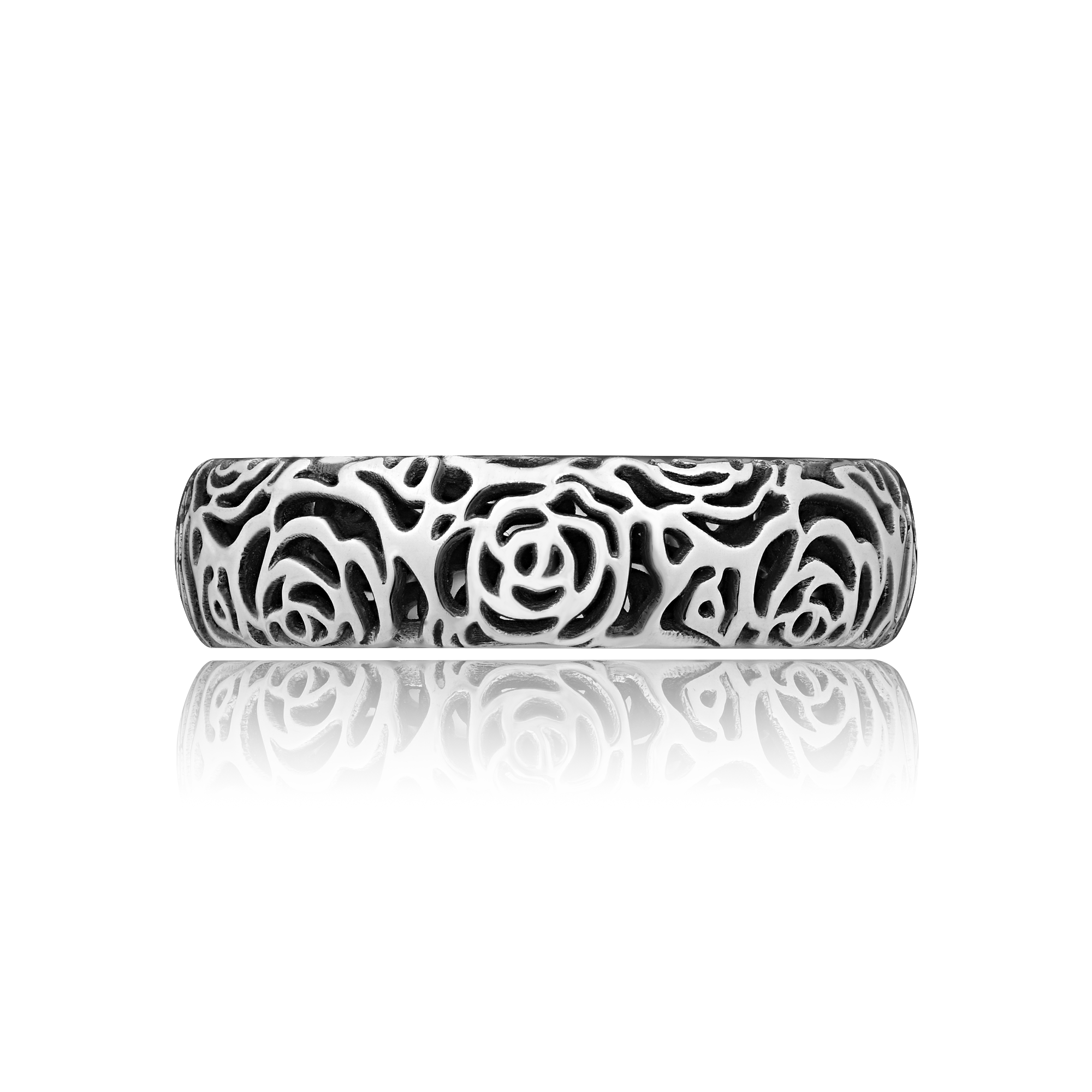 Кольцо (узкое) "Блэк баккара"