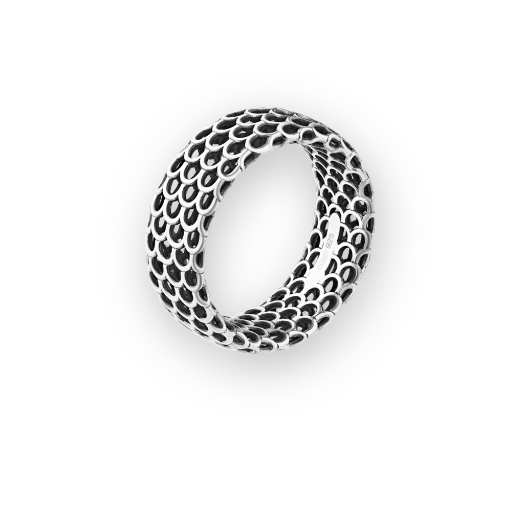 Кольцо (широкое) "Манаса"