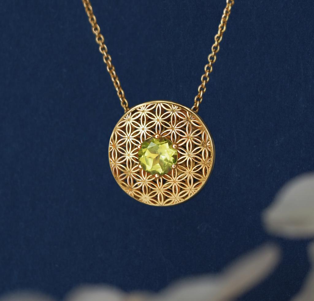 Чокер "Искра" золоченый