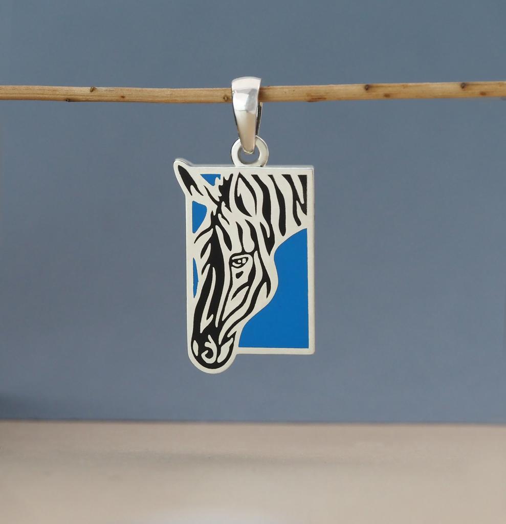 Кулон Тотем "Зебра"