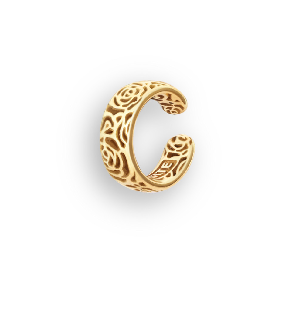 Кафф Блэк Баккара золочение