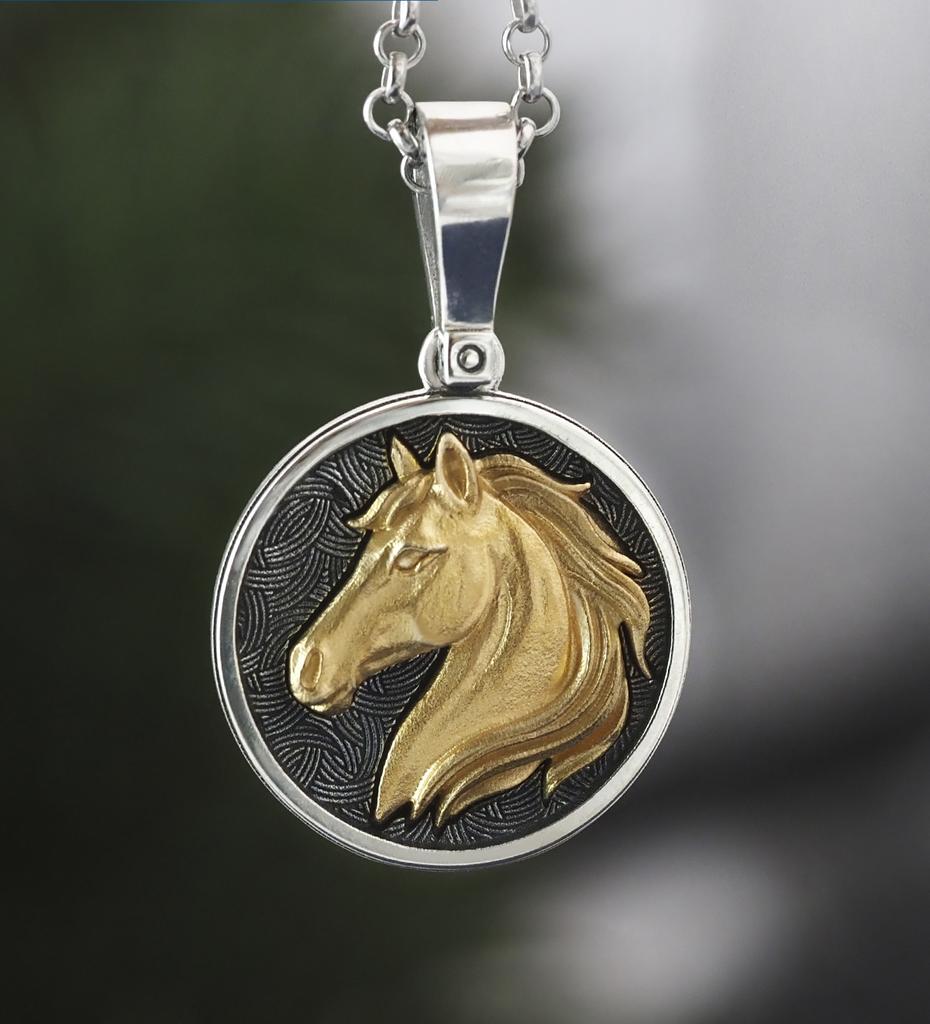 Подвеска Торнадо (золочение)