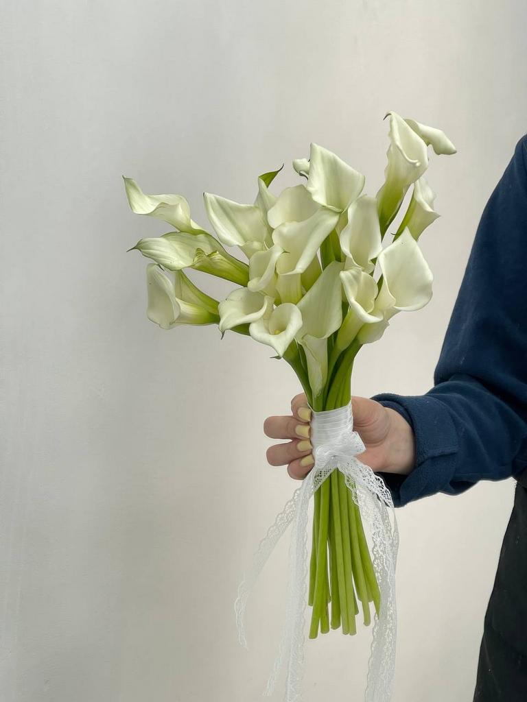 Свадебный букет из калл