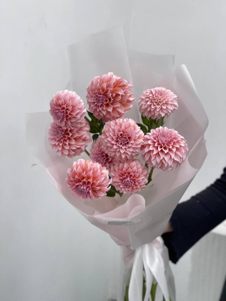 Монобукет из георгин