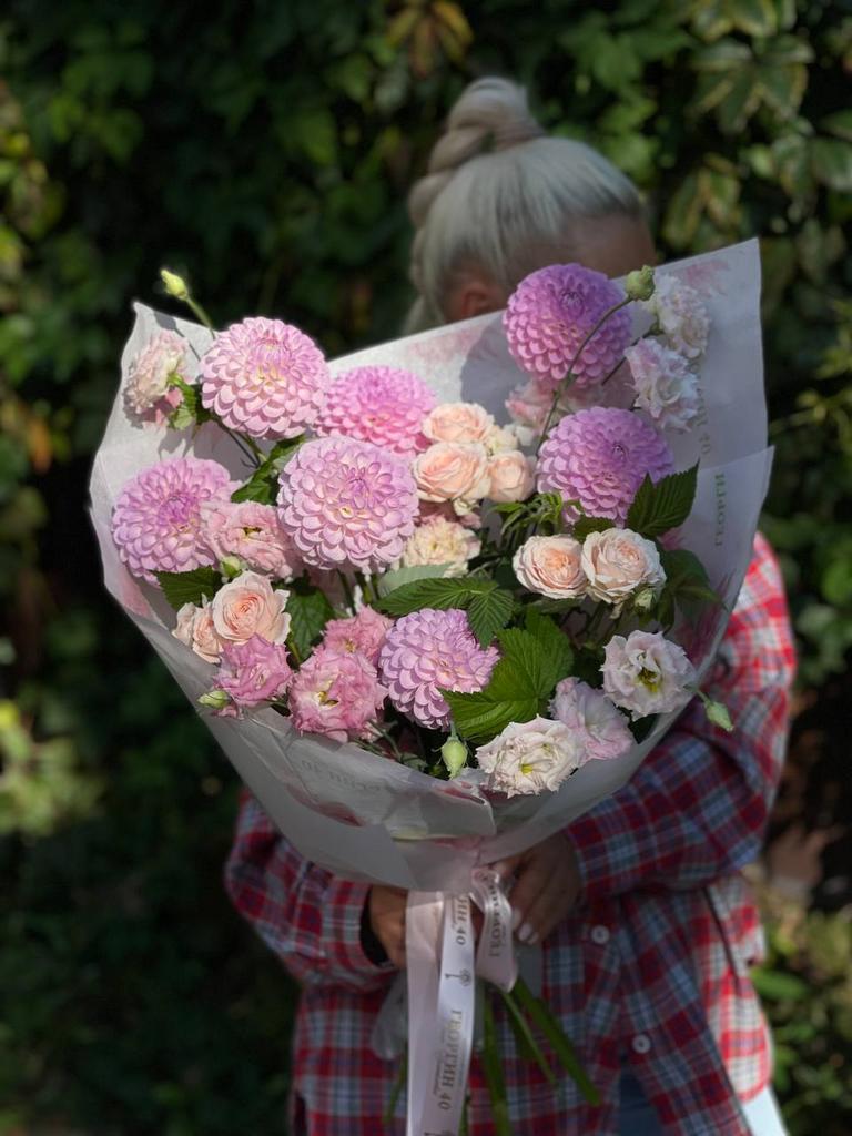 Авторский букет "Зефирное небо"