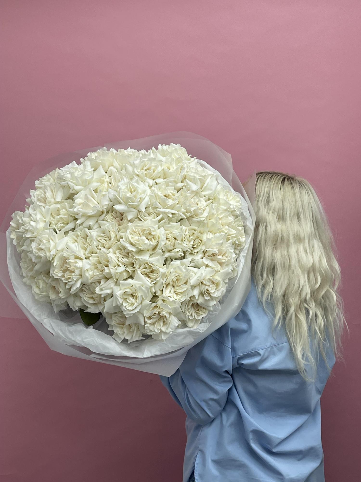 Монобукет из французской розы