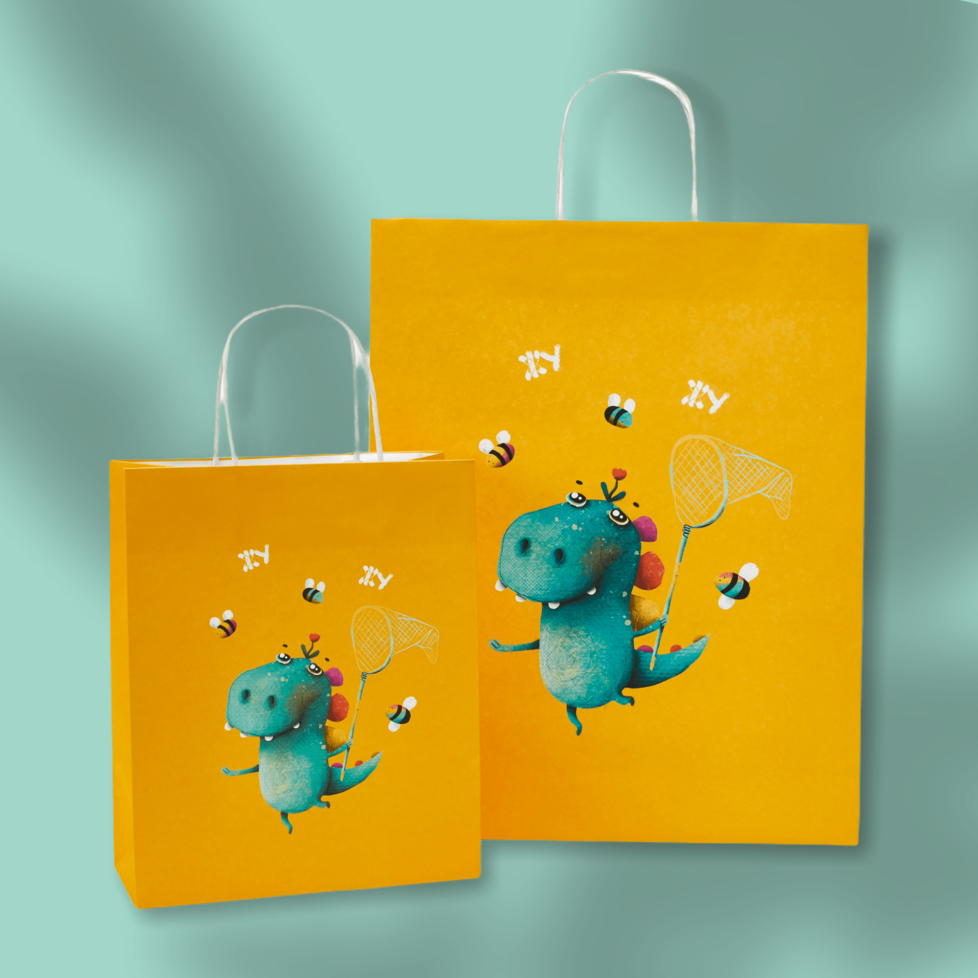 Подарочный пакет Дино